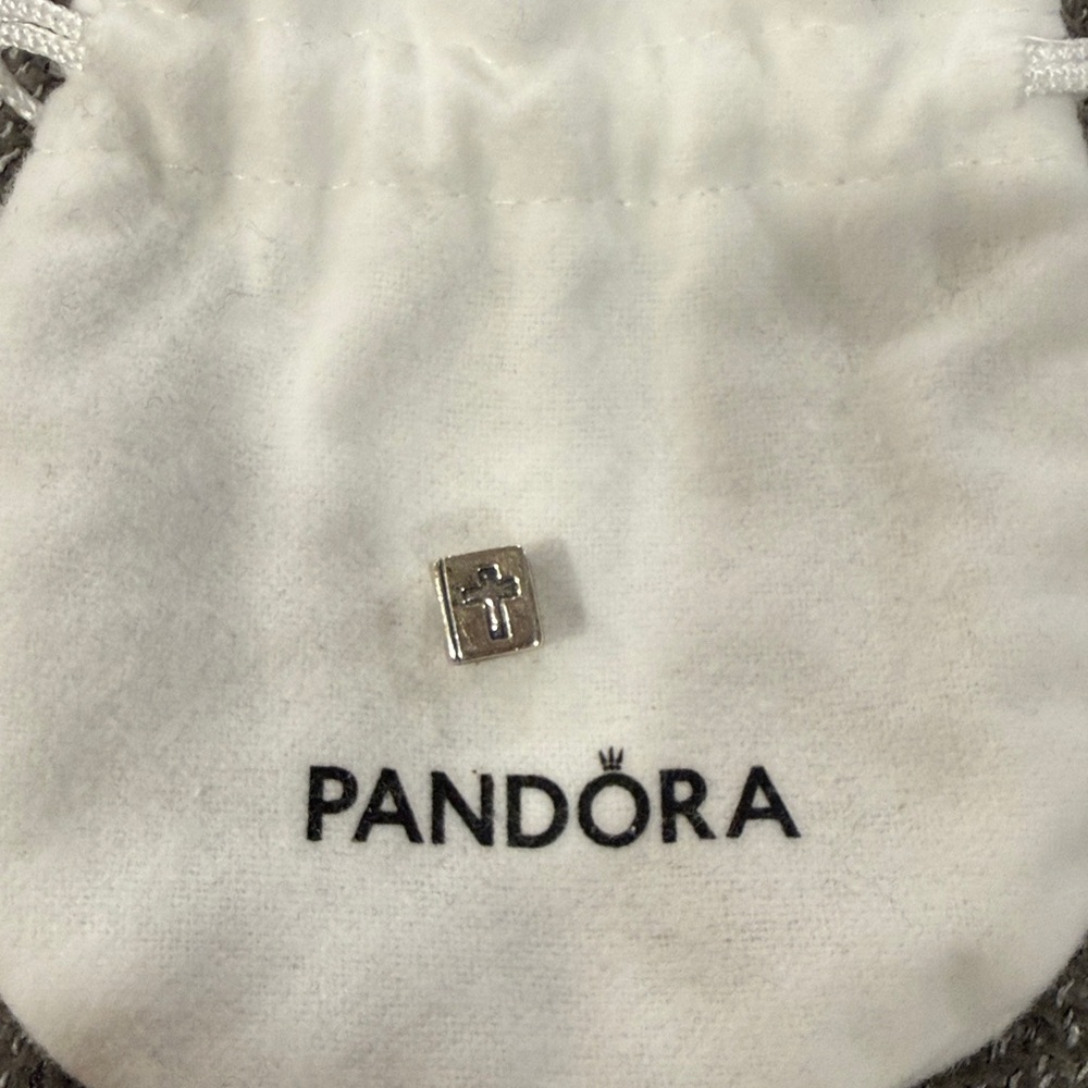 Pandora Silver Bible Charm